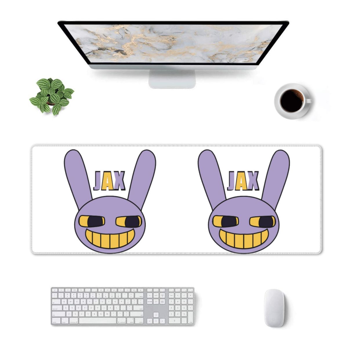 Gaming Keyboard Name - Large Mouse Pad Jax With Name