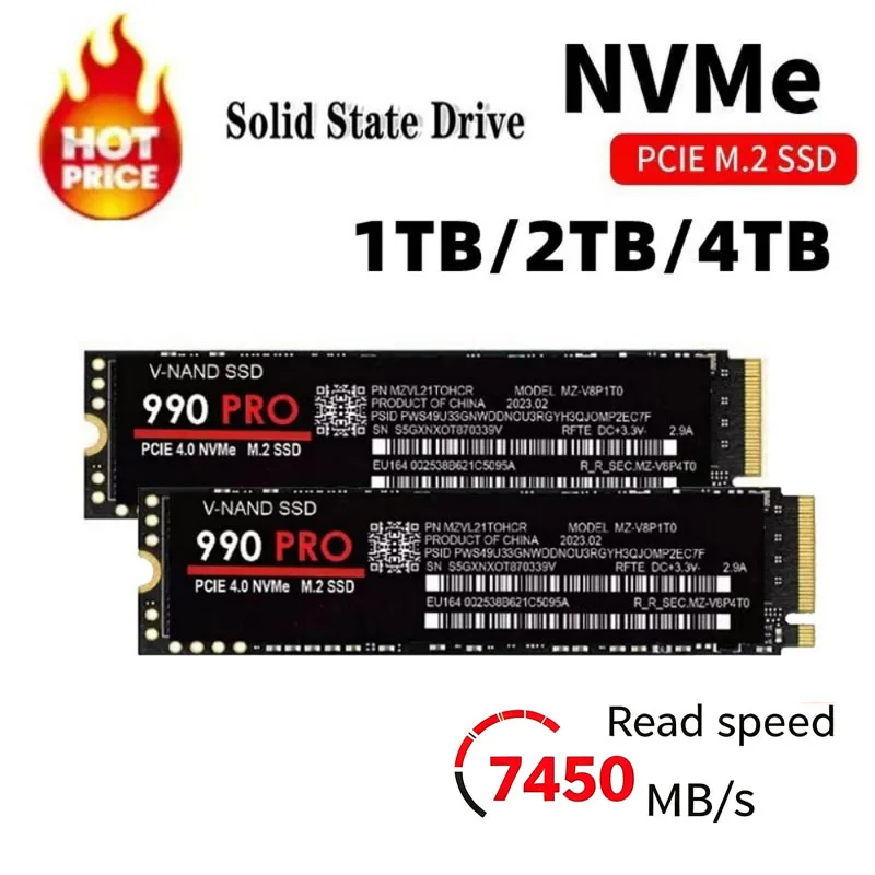 Samsung Ssd 980 Pro - Gaming SSD high speed 990 PRO