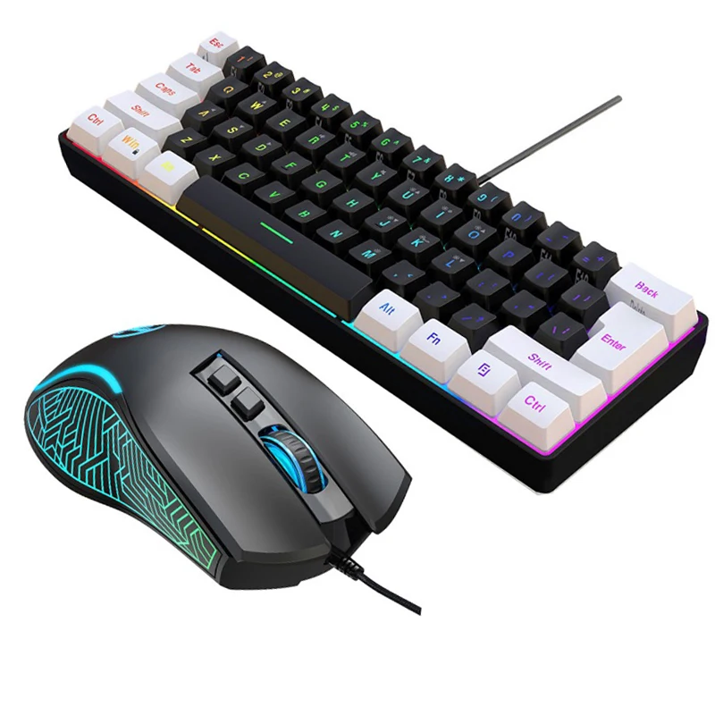 Keyboard and Mouse 60% Compute - Gaming Keyboard And Mouse Wireless 评论和价格