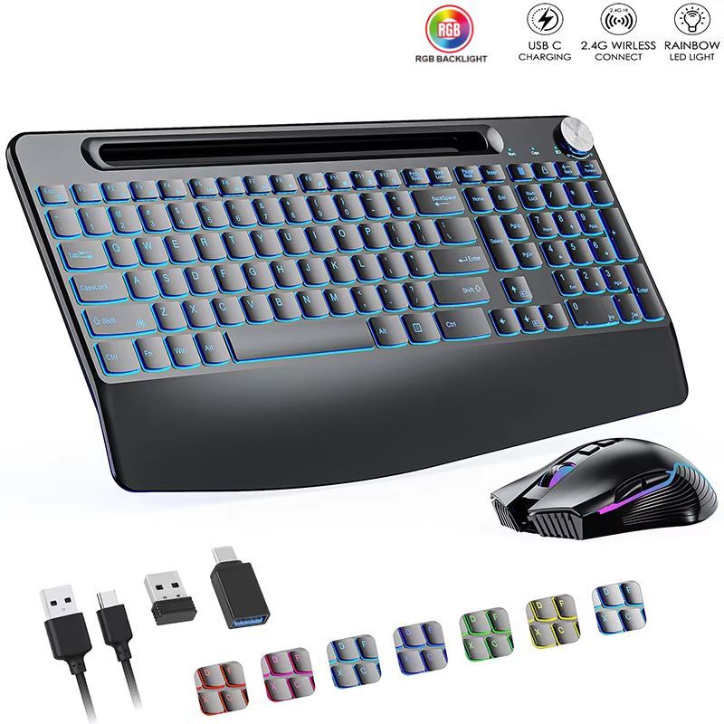 2.4G&Type-C Wireless Keyboard  - Gaming Keyboard Types 评论和价格
