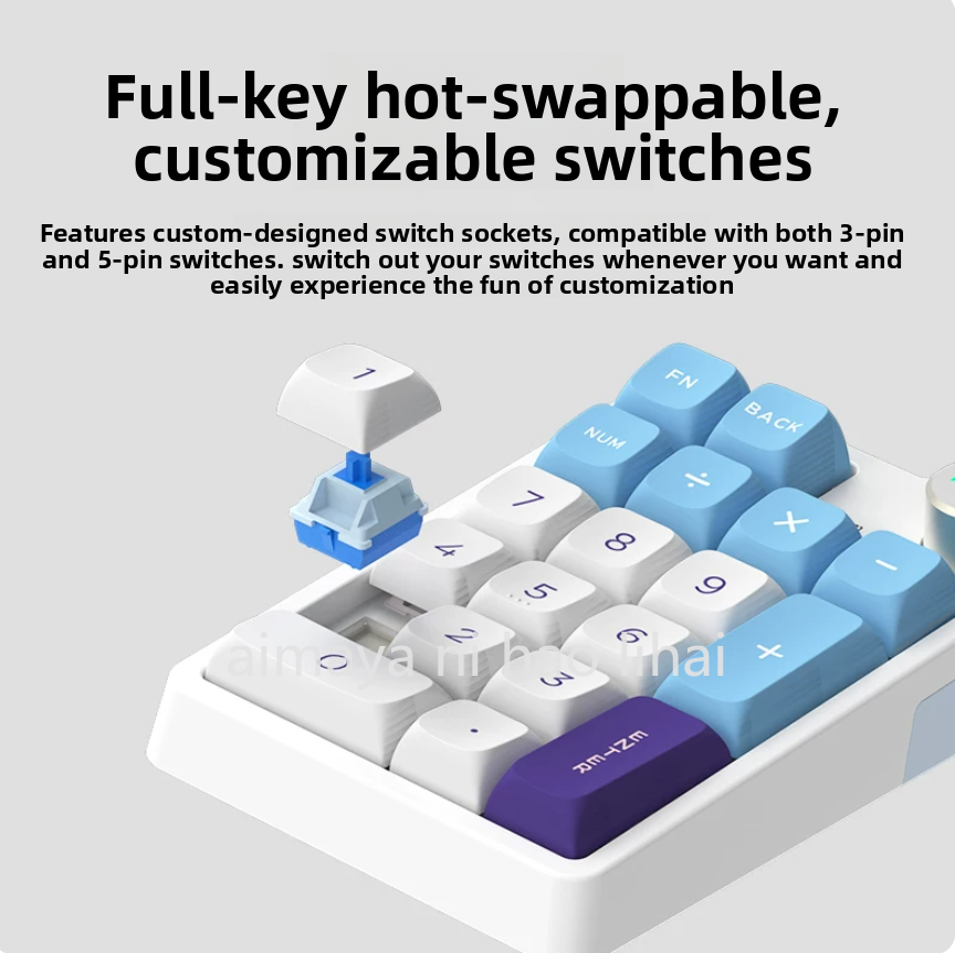 Kzzi K20 Mini Keypad Three Mod - Gaming Keyboard Esports 评论和价格