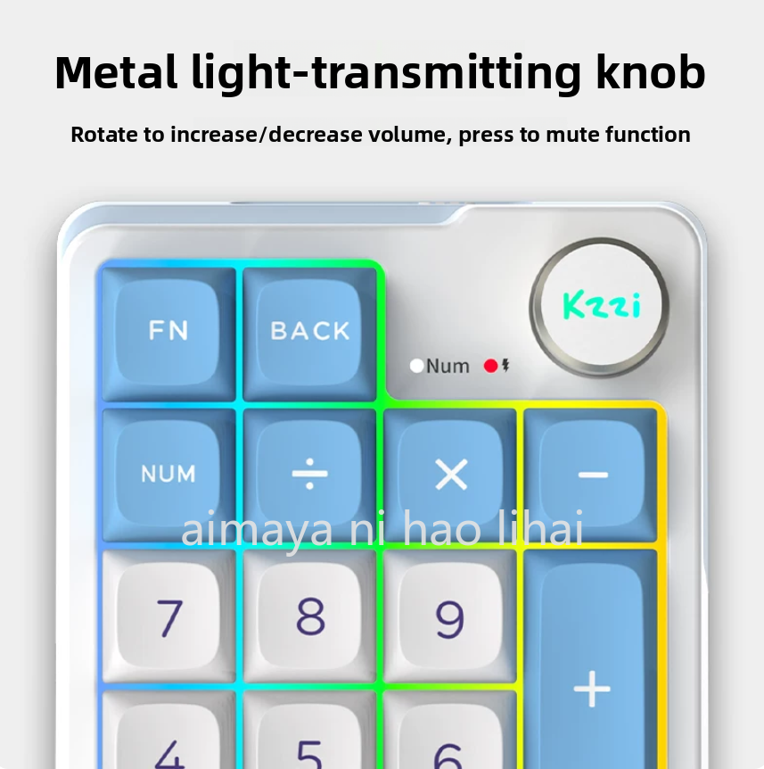 Kzzi K20 Mini Keypad Three Mod - Gaming Keyboard Esports 评论和价格