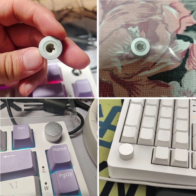 Stylish Metal Control Knob For - Gaming Keyboard Types 评论和价格