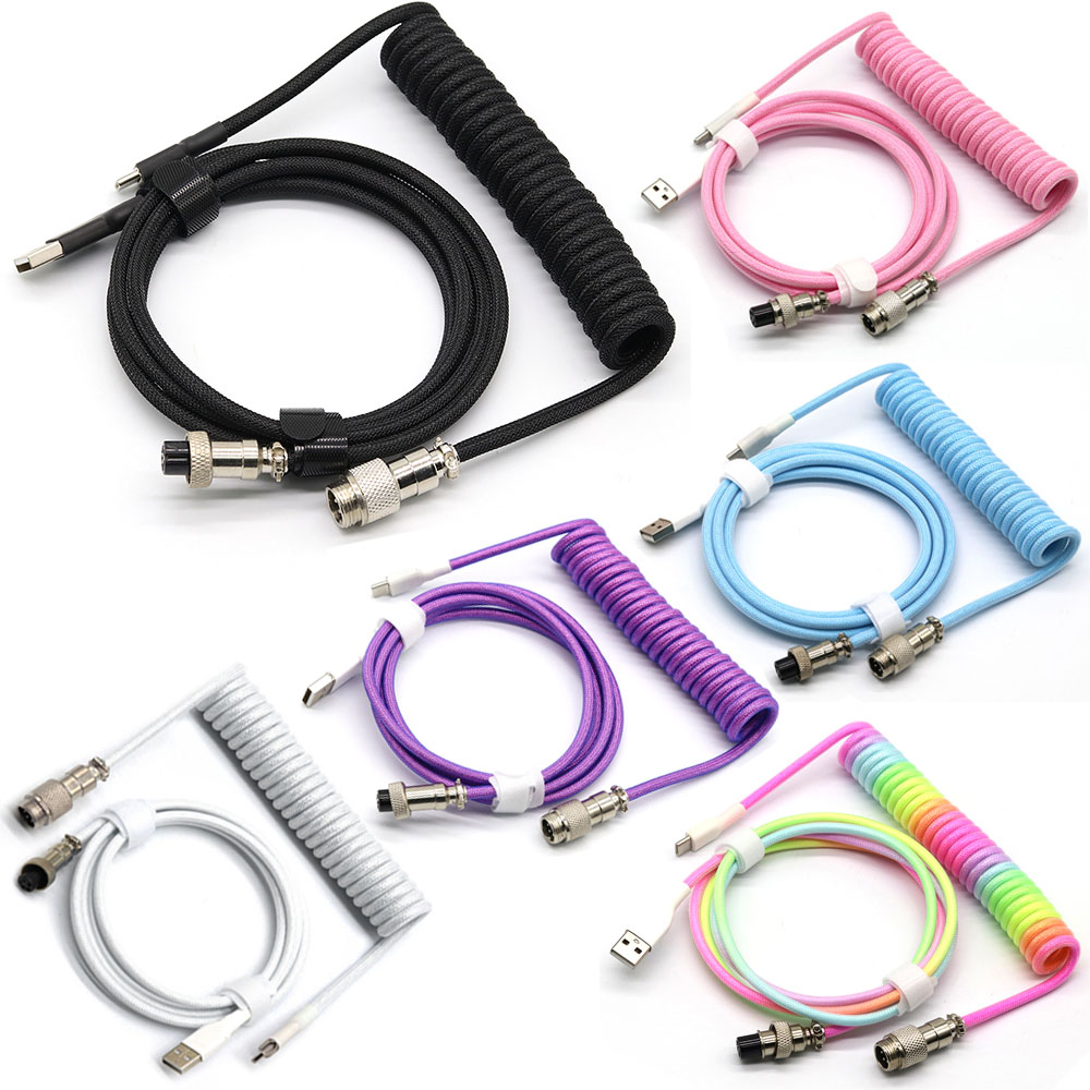 Mechanical Keyboard Coiled Cab - Gaming Keyboard Types 评论和价格