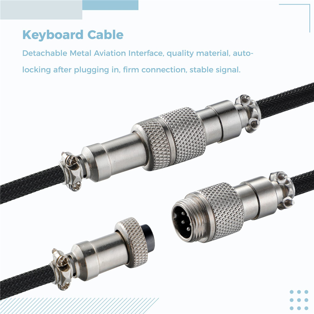 Mechanical Keyboard Coiled Cab - Gaming Keyboard Types 评论和价格