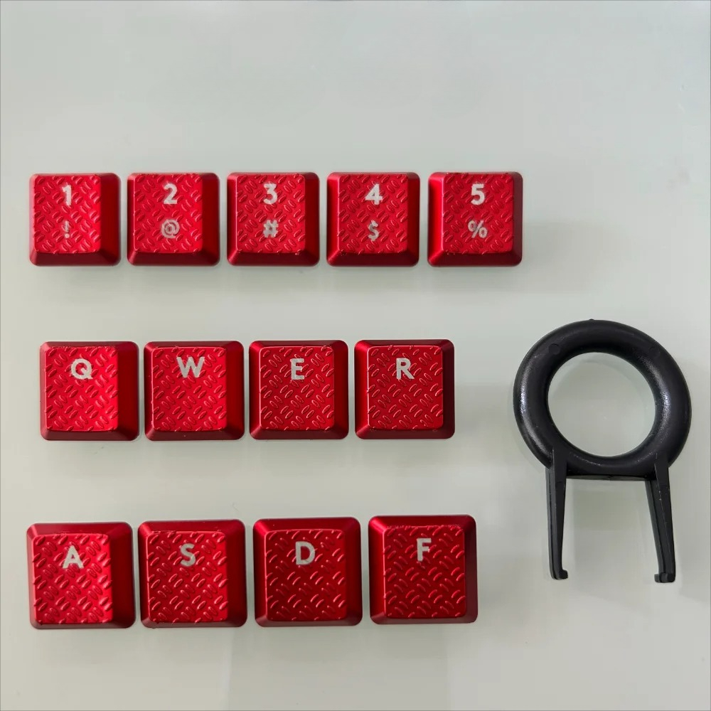 DIY Red Translucent Keycaps fo - Gaming Keyboard Tkl 评论和价格