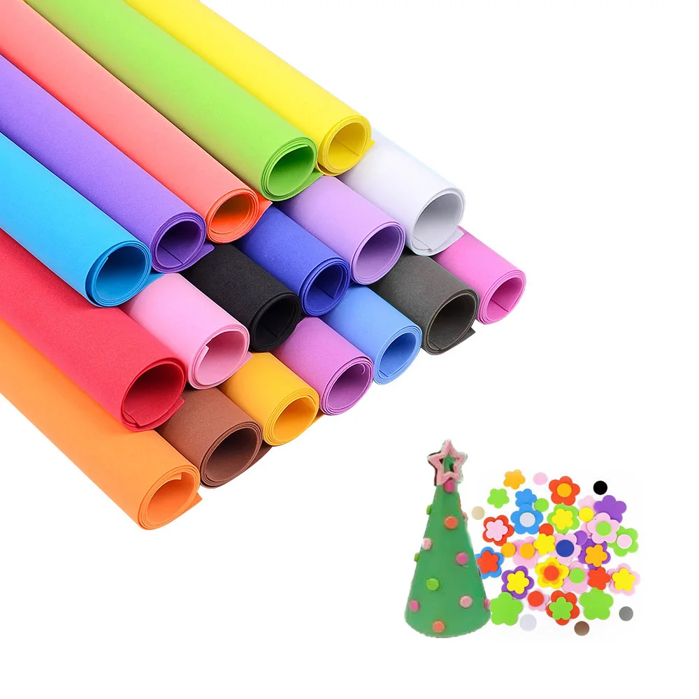 1/18Pcs Colorful EVA Foam Shee - Pe Foam Sheet 评论和价格