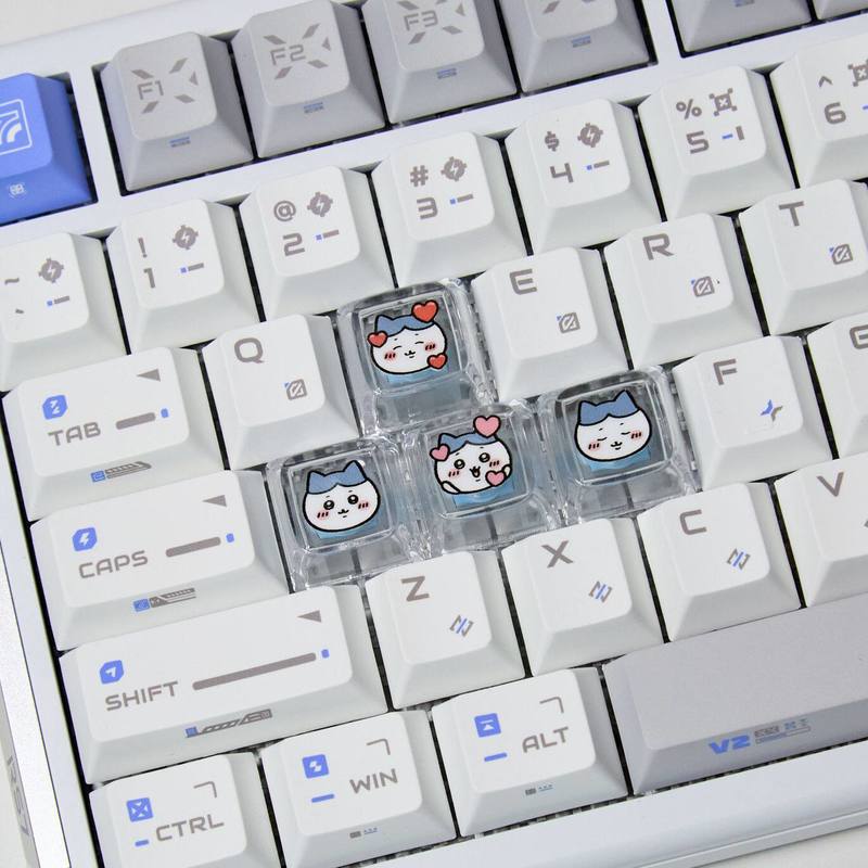 Chiikawa 4 Pcs Handmade Transp - Gaming Keyboard Esports 评论和价格