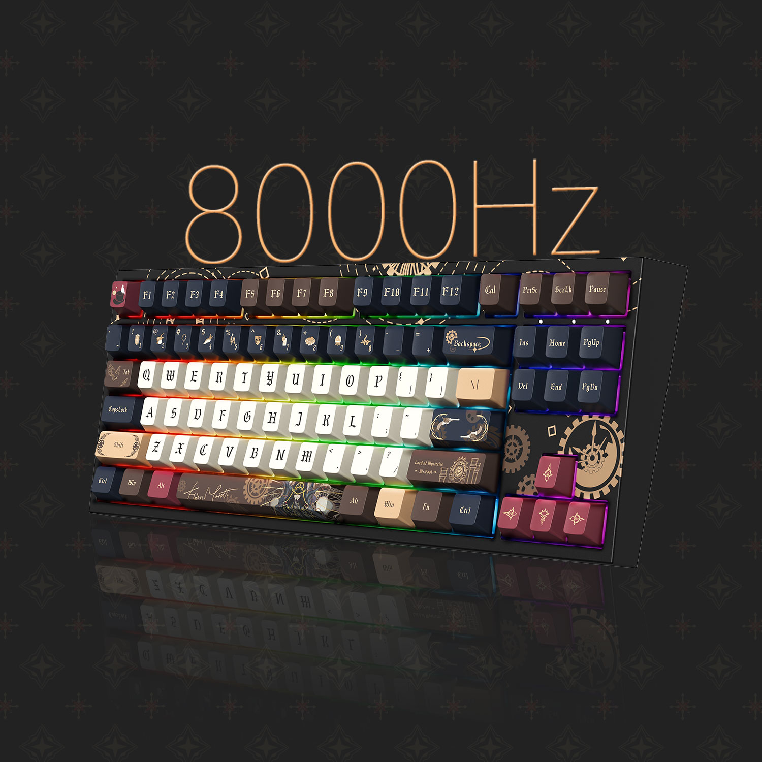 Akko Lord of the Mysteries Wir - Gaming Keyboard Tkl 评论和价格