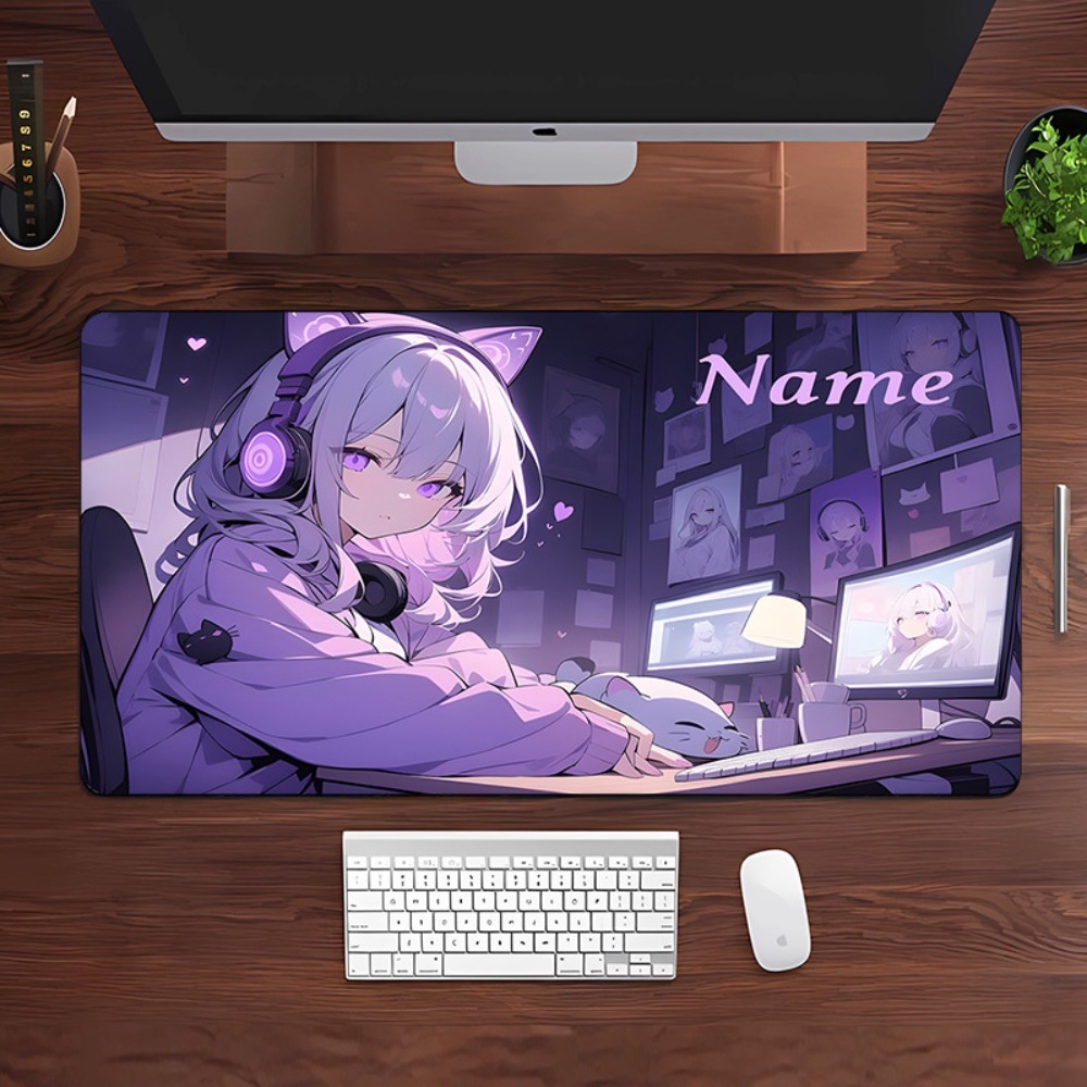 Customizable Name Anime Girl G - Gaming Keyboard Name 评论和价格