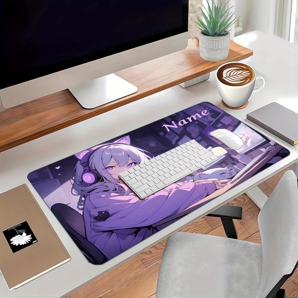 Customizable Name Anime Girl G - Gaming Keyboard Name 评论和价格