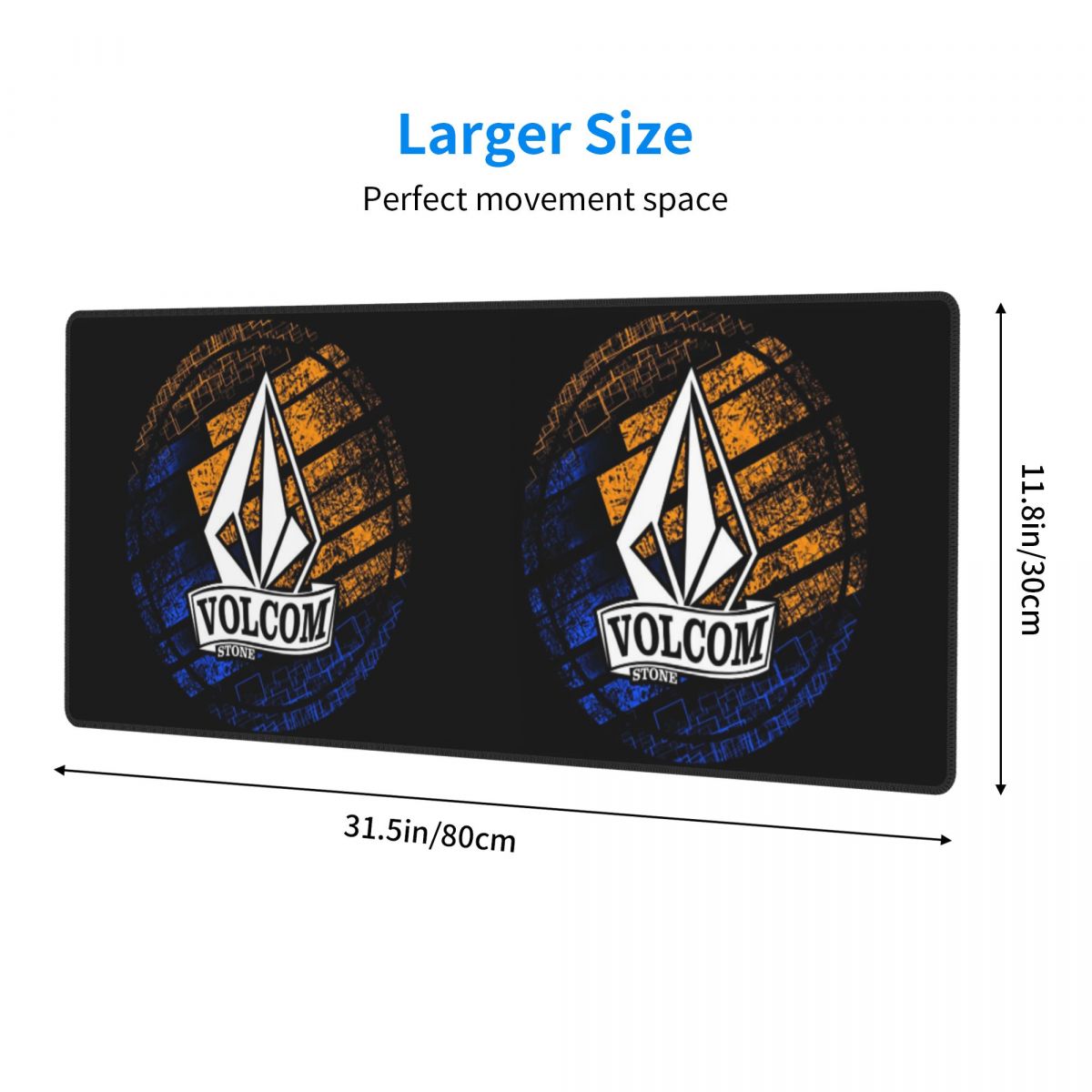 Large Mouse Pad Half Diamond V - Gaming Keyboard Half 评论和价格