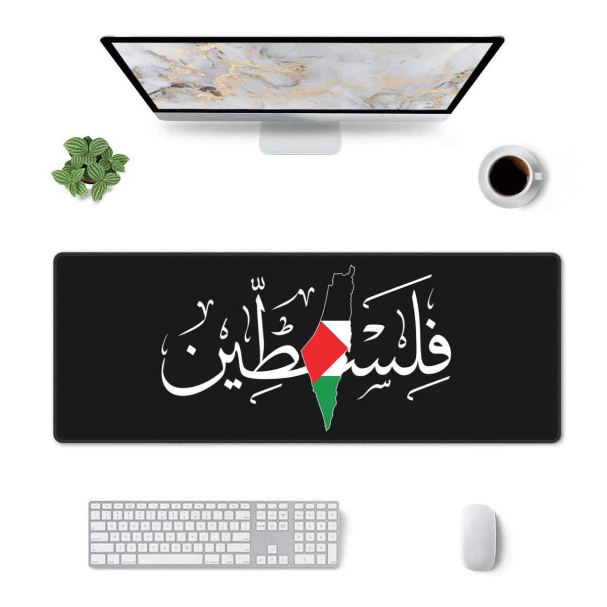 Large Mouse Pad Palestinie Ara - Gaming Keyboard Name 评论和价格