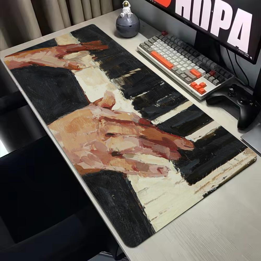 Piano Hands Mouse Pad Multi-Si - Gaming Keyboard Non Mechanical 评论和价格